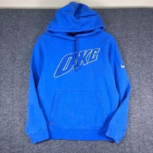 Nike Oklahoma City Thunder NBA Blue Hoodie Men's Size S